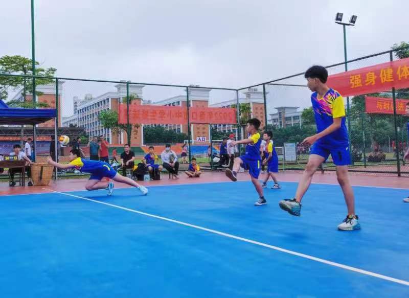排球点燃激情,赛场挥洒青春――海南师范大学实验小学参加2022年海口市中小学生排球赛