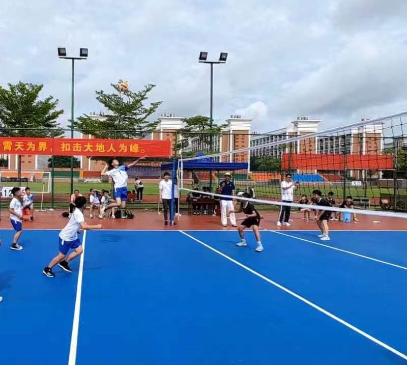 排球点燃激情,赛场挥洒青春――海南师范大学实验小学参加2022年海口市中小学生排球赛