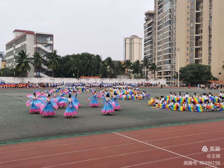 运动健儿志高扬，挥汗驰骋显锋芒――海南师范大学实验小学第十届田径运动会
